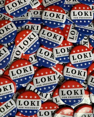 Loki para o Pin do Presidente