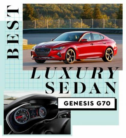 prêmio de melhor carro melhor sedan de luxo genesis g70