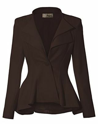 Jaqueta de terno marrom (feminino)