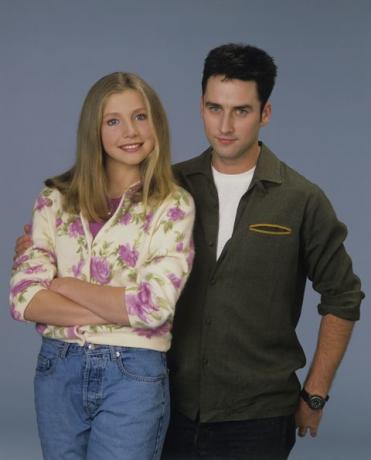 Becky e Mark em Roseanne.