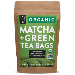 Mistura de chá verde Matcha, 100 saquinhos de chá