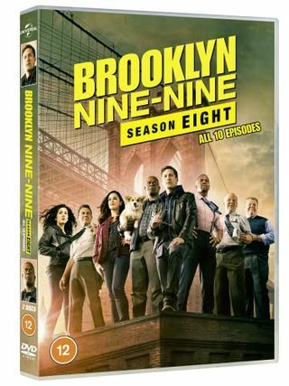 Caixa de DVD da 8ª temporada de Brooklyn Nine-Nine